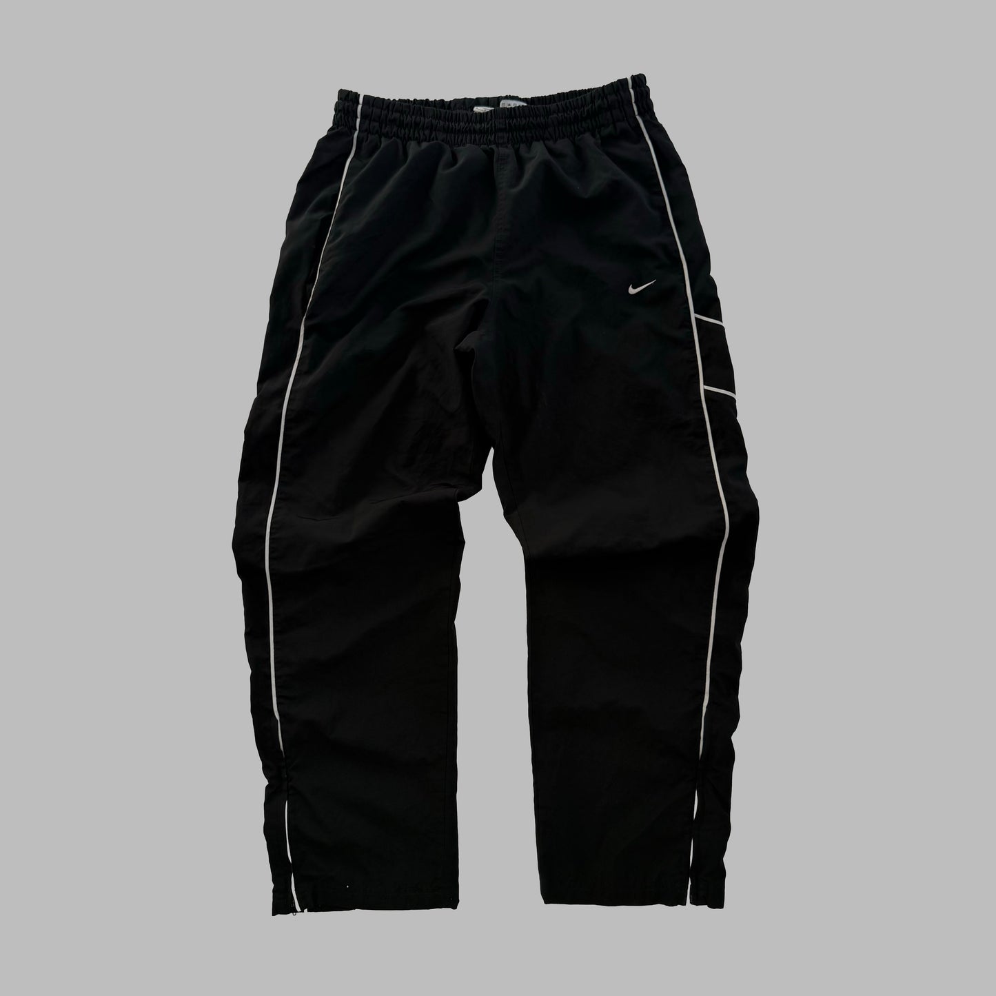 Y2K Nike Striped Baggy Track Pants - L
