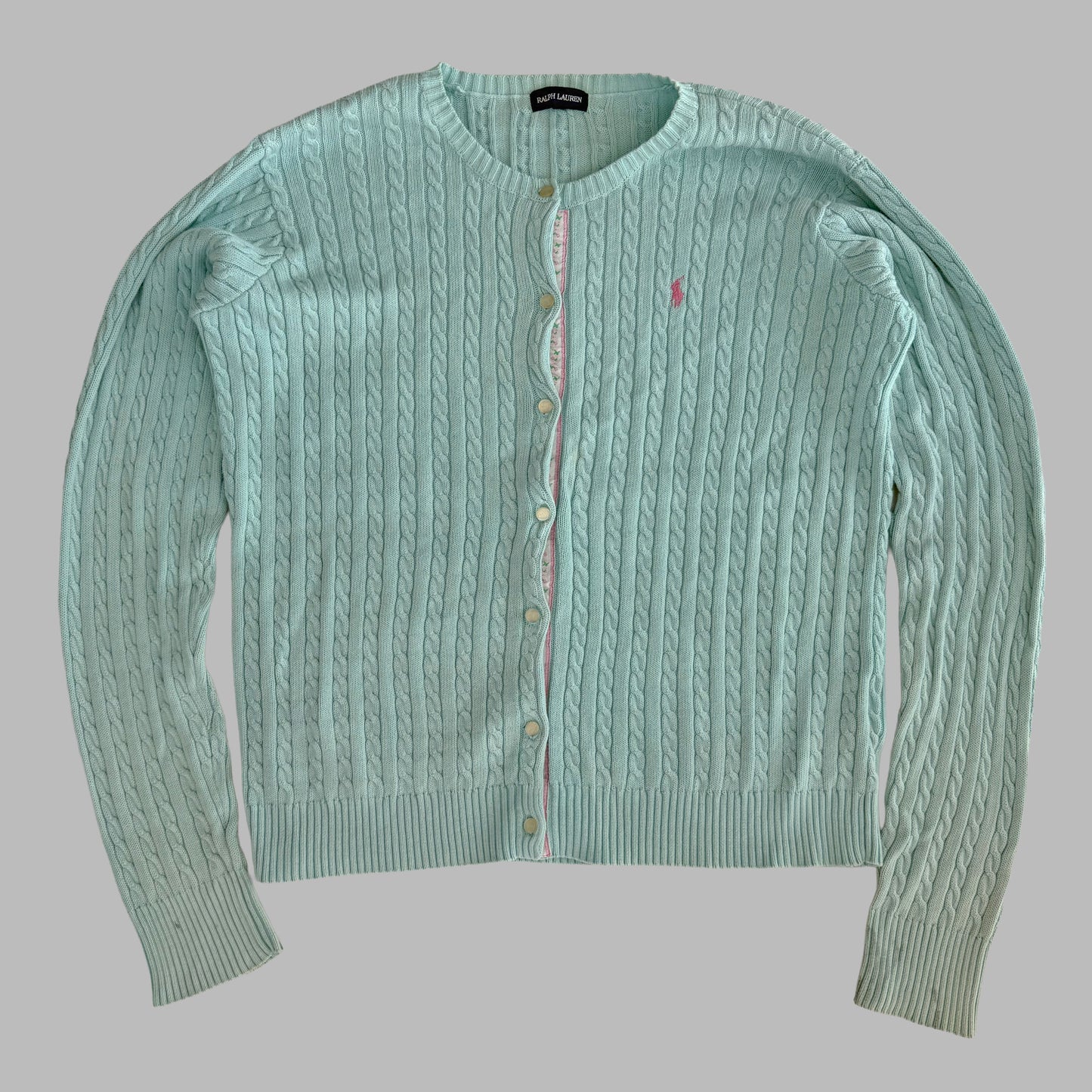Ralph Lauren Cable Knit Cardigan - XL