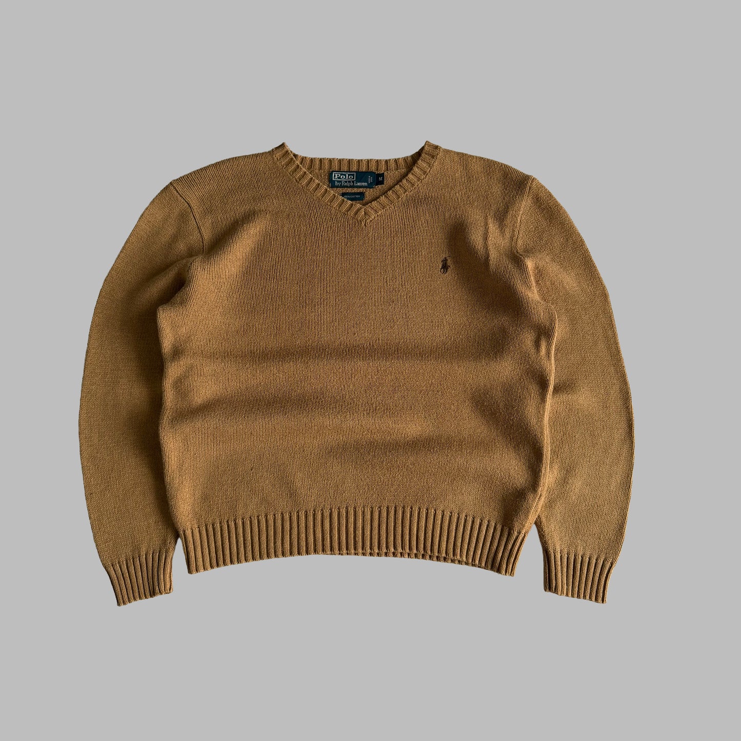 90s Polo Ralph Lauren Cotton Knit Sweater - M