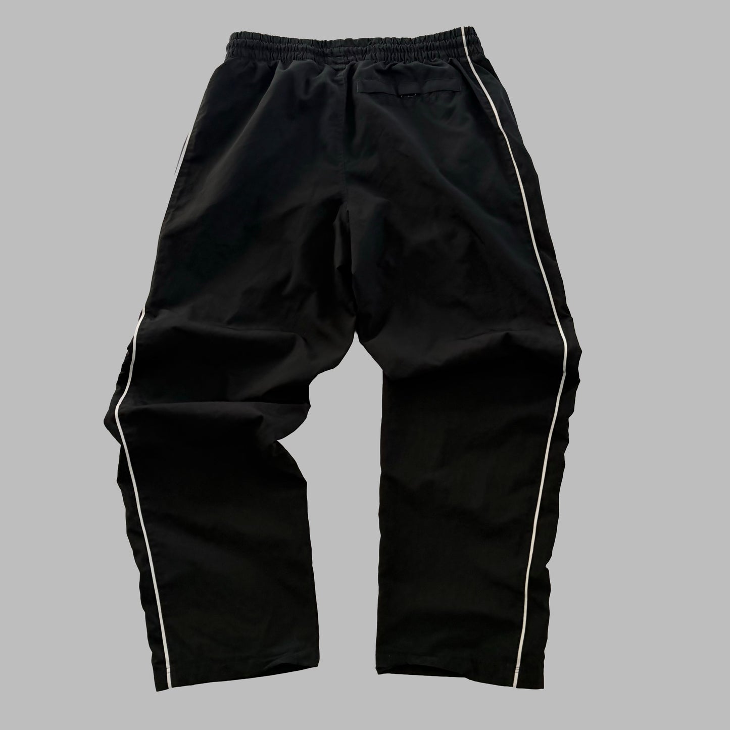Y2K Nike Striped Baggy Track Pants - L