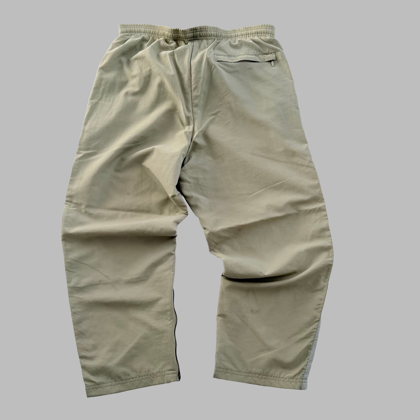 Y2K Nike Wide Leg Classic Track Pants - M