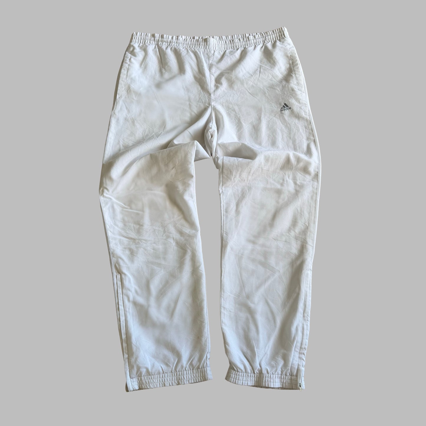Y2K Adidas Minimal Baggy Track Pants - L