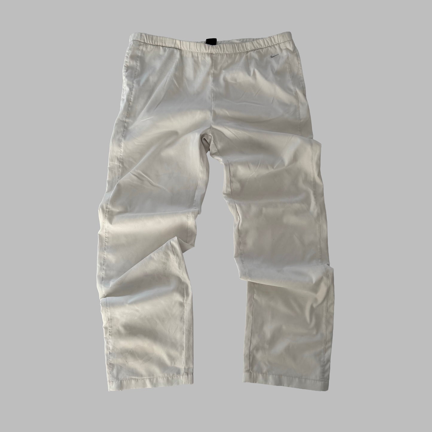 Y2K Nike Wide Leg Classic Track Pants - M