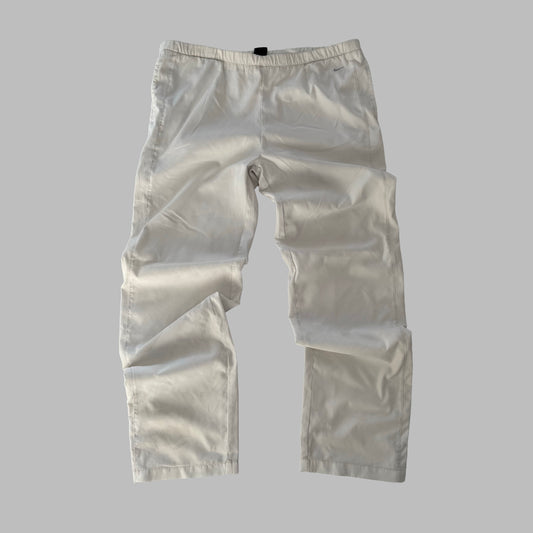 Y2K Nike Wide Leg Classic Track Pants - M