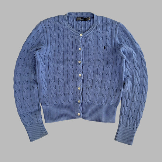 Ralph Lauren Cable Knit Cardigan - Large
