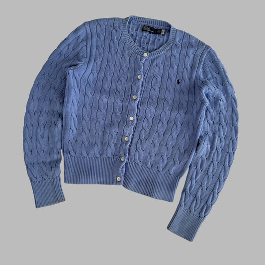 Ralph Lauren Cable Knit Cardigan - Large