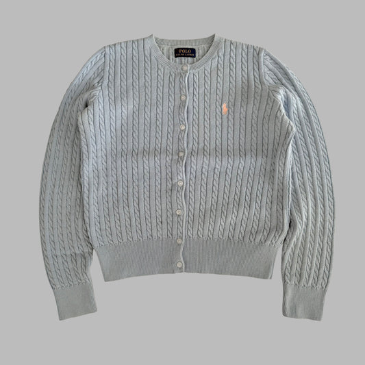 Ralph Lauren Cable Knit Cardigan - Small