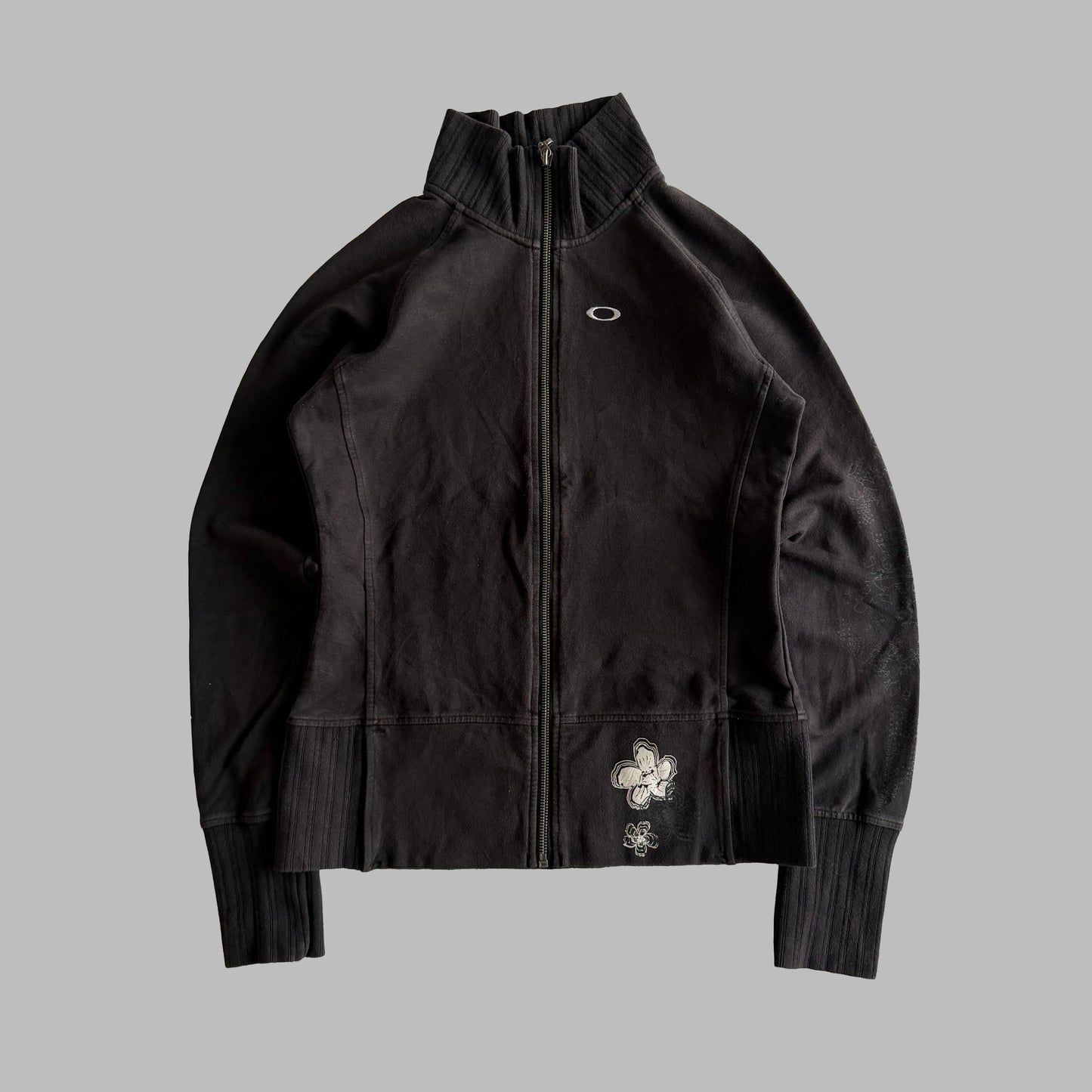 Y2K Oakley Panelled Track Jacket - S/M