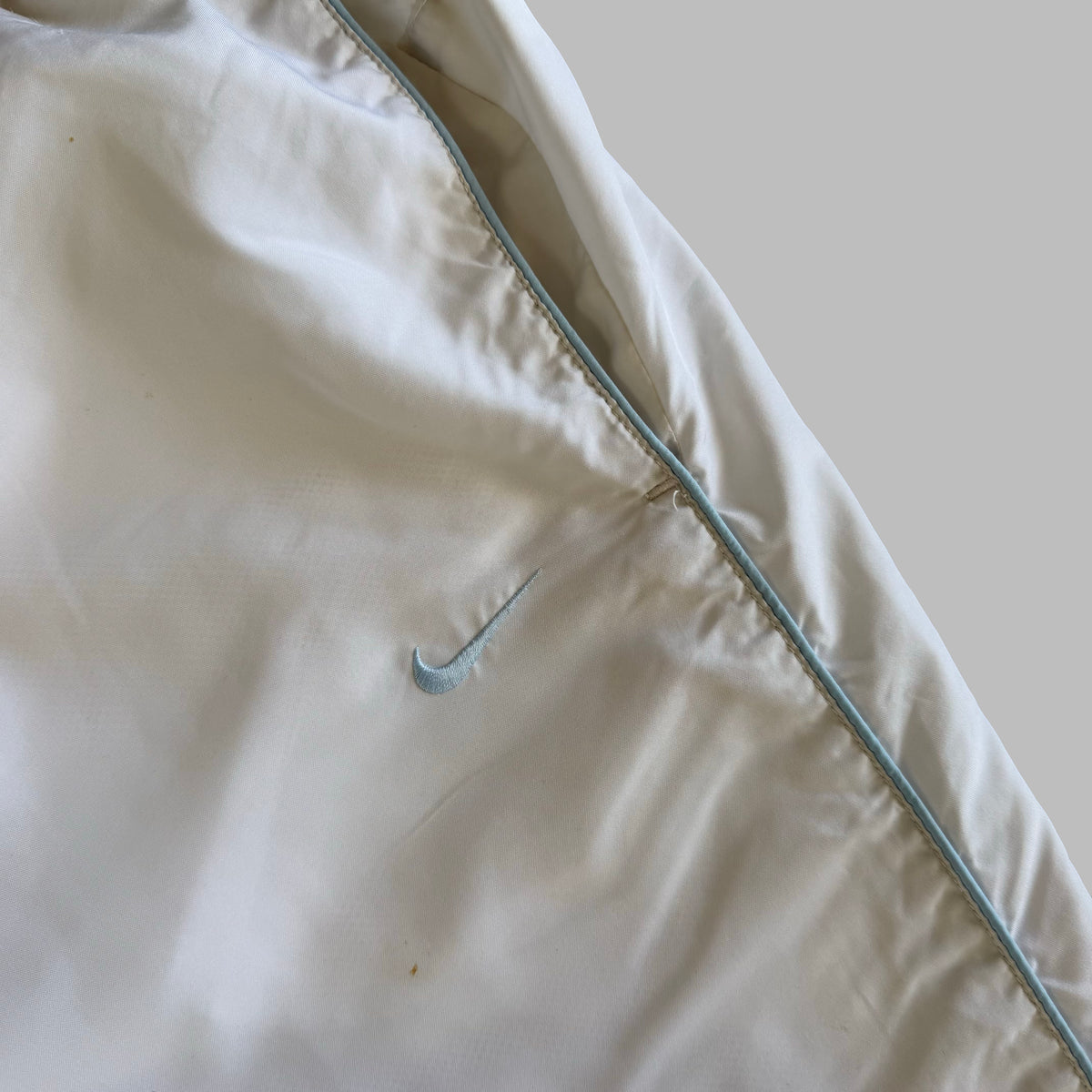 Y2K Nike Striped Baggy Track Pants - M