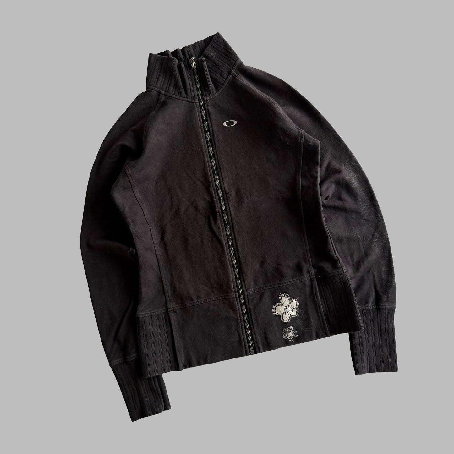 Y2K Oakley Panelled Track Jacket - S/M