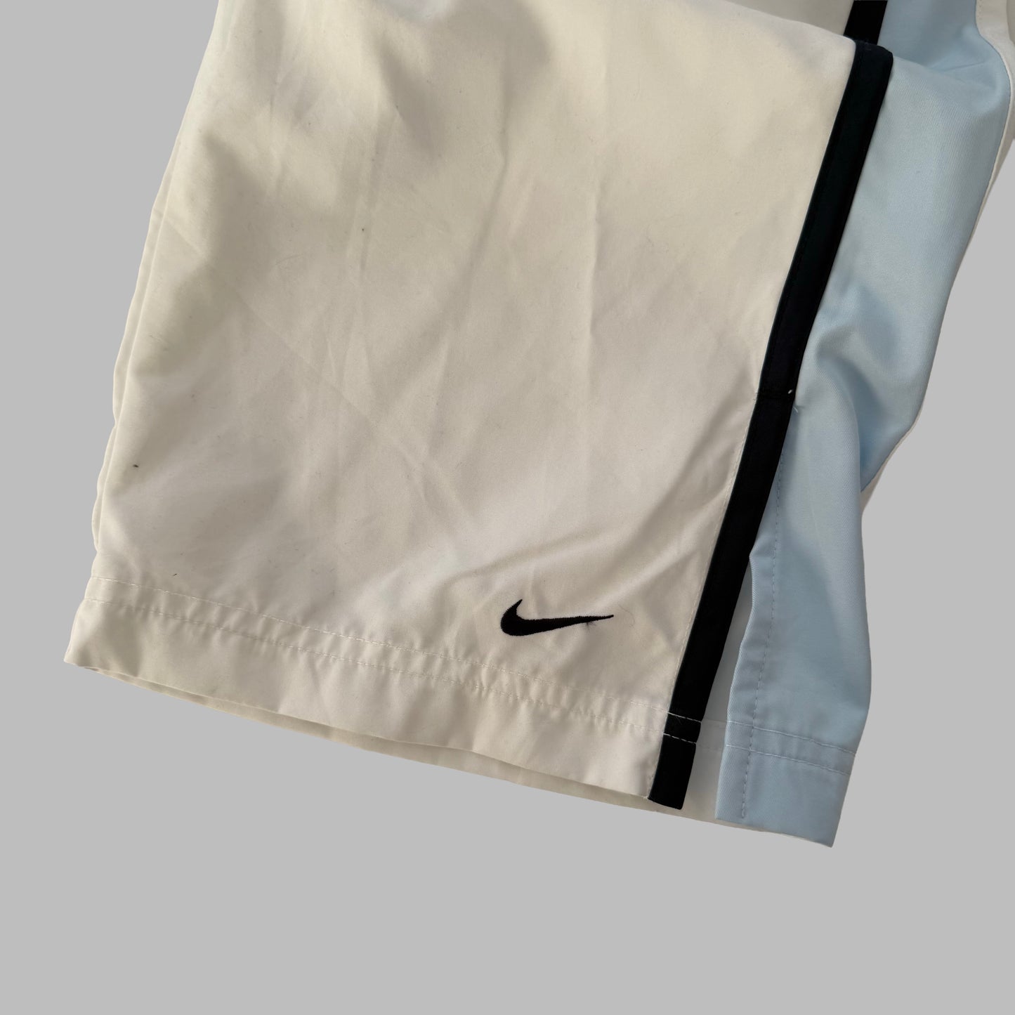 Y2K Nike Wide Leg Three Quarter Track Pants - M