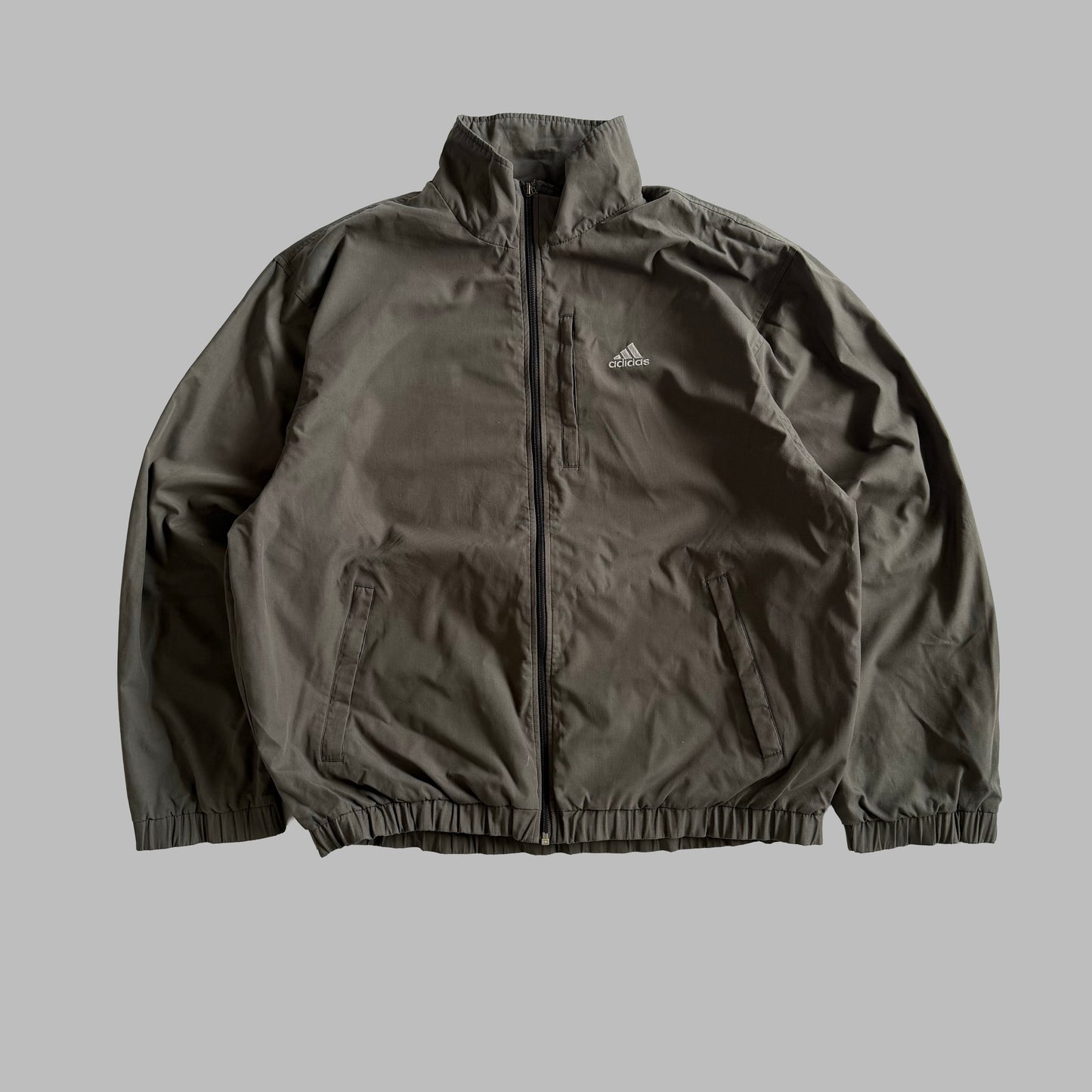 90s Adidas Minimal Track Jacket - L
