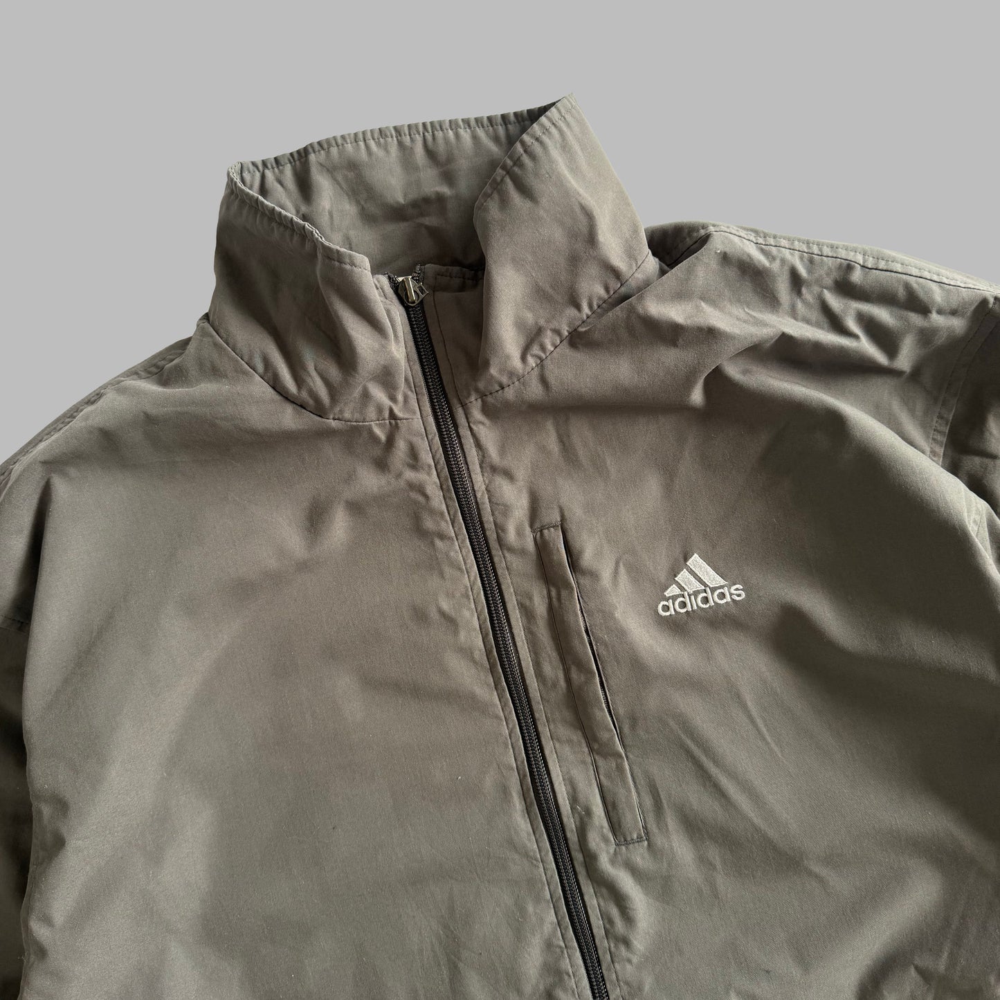 90s Adidas Minimal Track Jacket - L