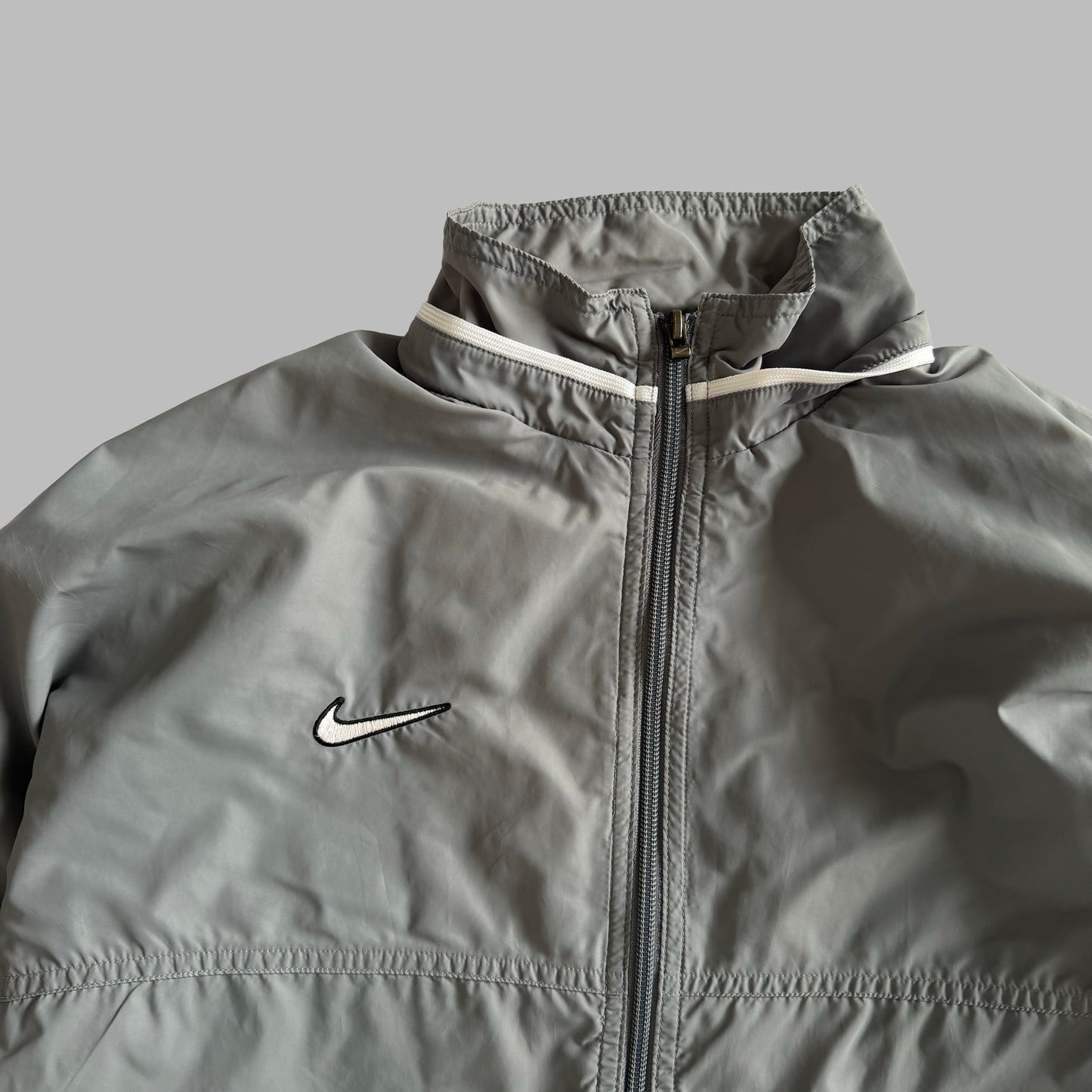 90s Nike Classic Swoosh Track Jacket - L