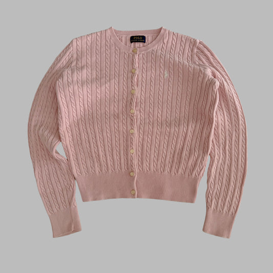 Ralph Lauren Cable Knit Cardigan - Medium