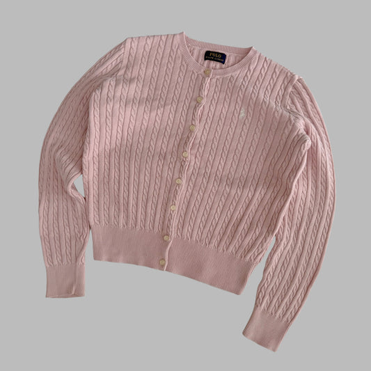 Ralph Lauren Cable Knit Cardigan - Medium