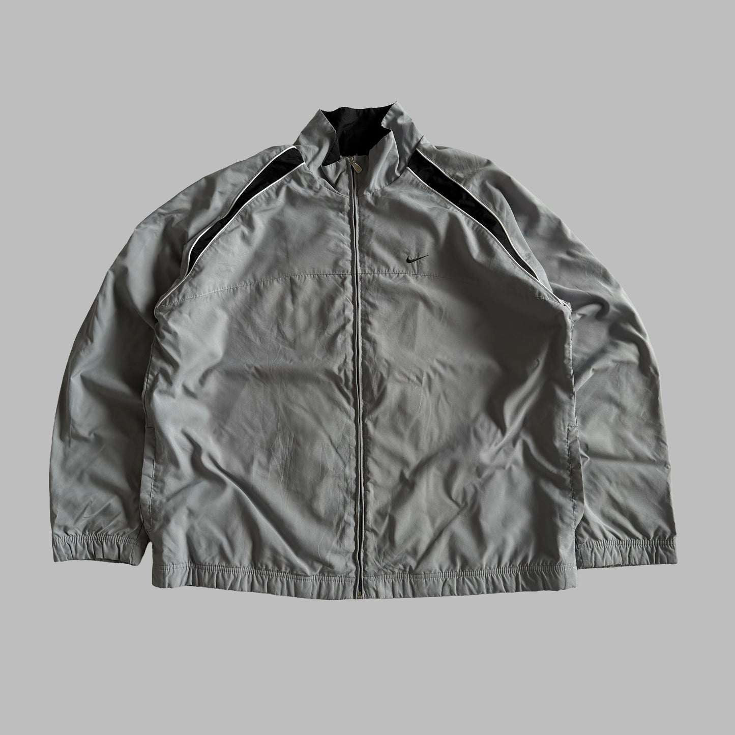 Y2K Nike Panelled Track Jacket - XXL