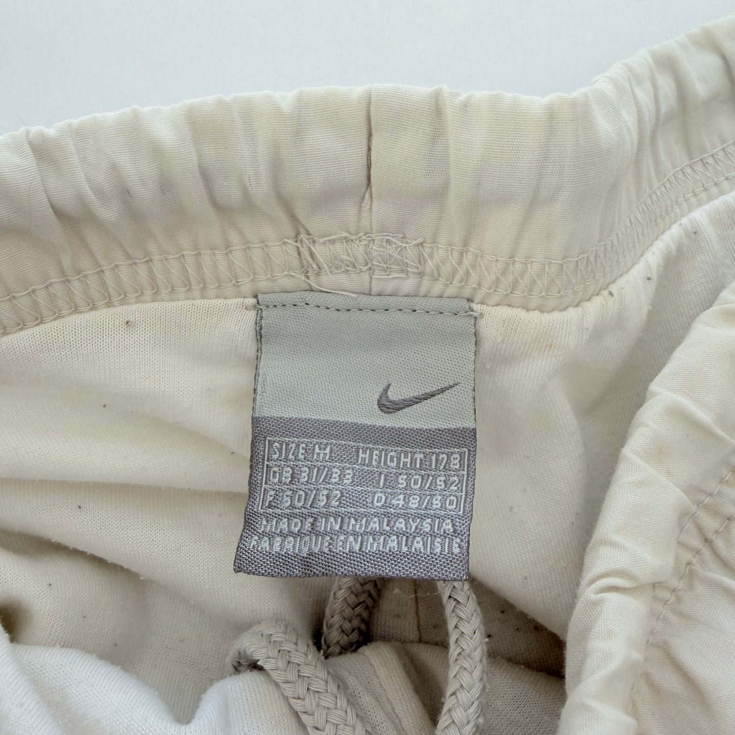 Y2K Nike Wide Leg Striped Track Pants - M