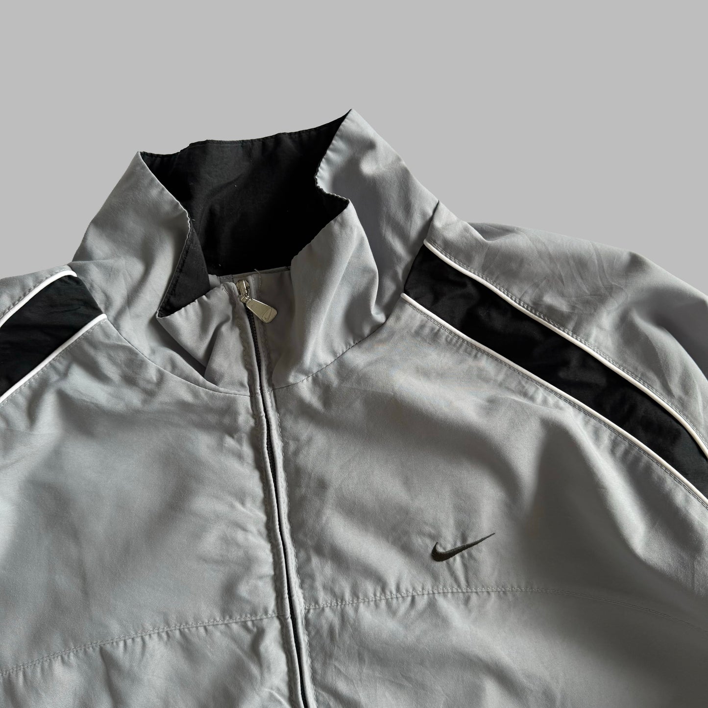 Y2K Nike Panelled Track Jacket - XXL
