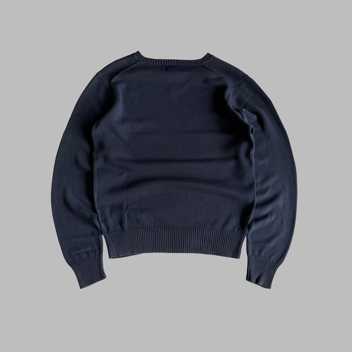 Y2K Polo Ralph Lauren Cotton Knit Sweater -  M