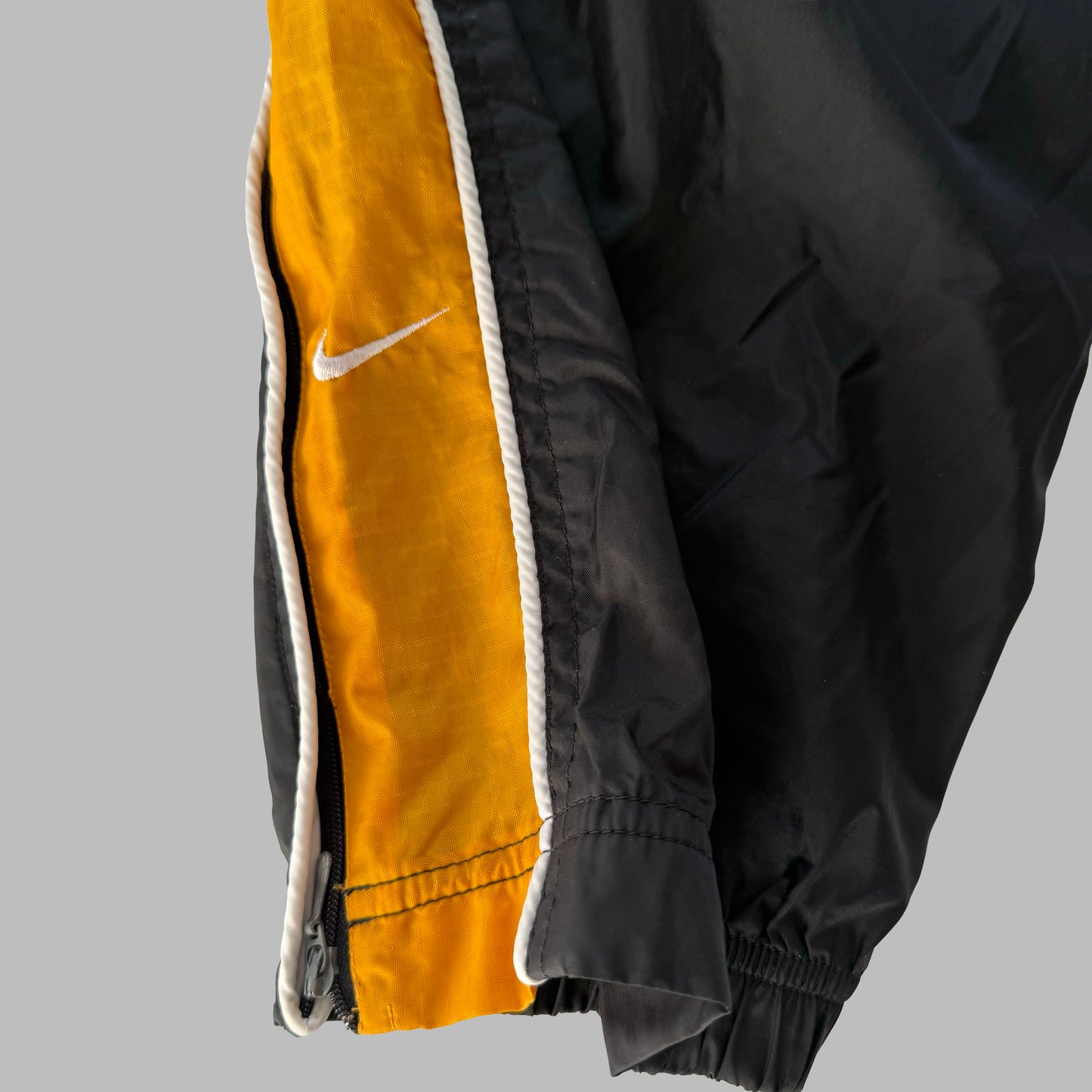 90s Nike Wide Leg Striped Track Pants - S
