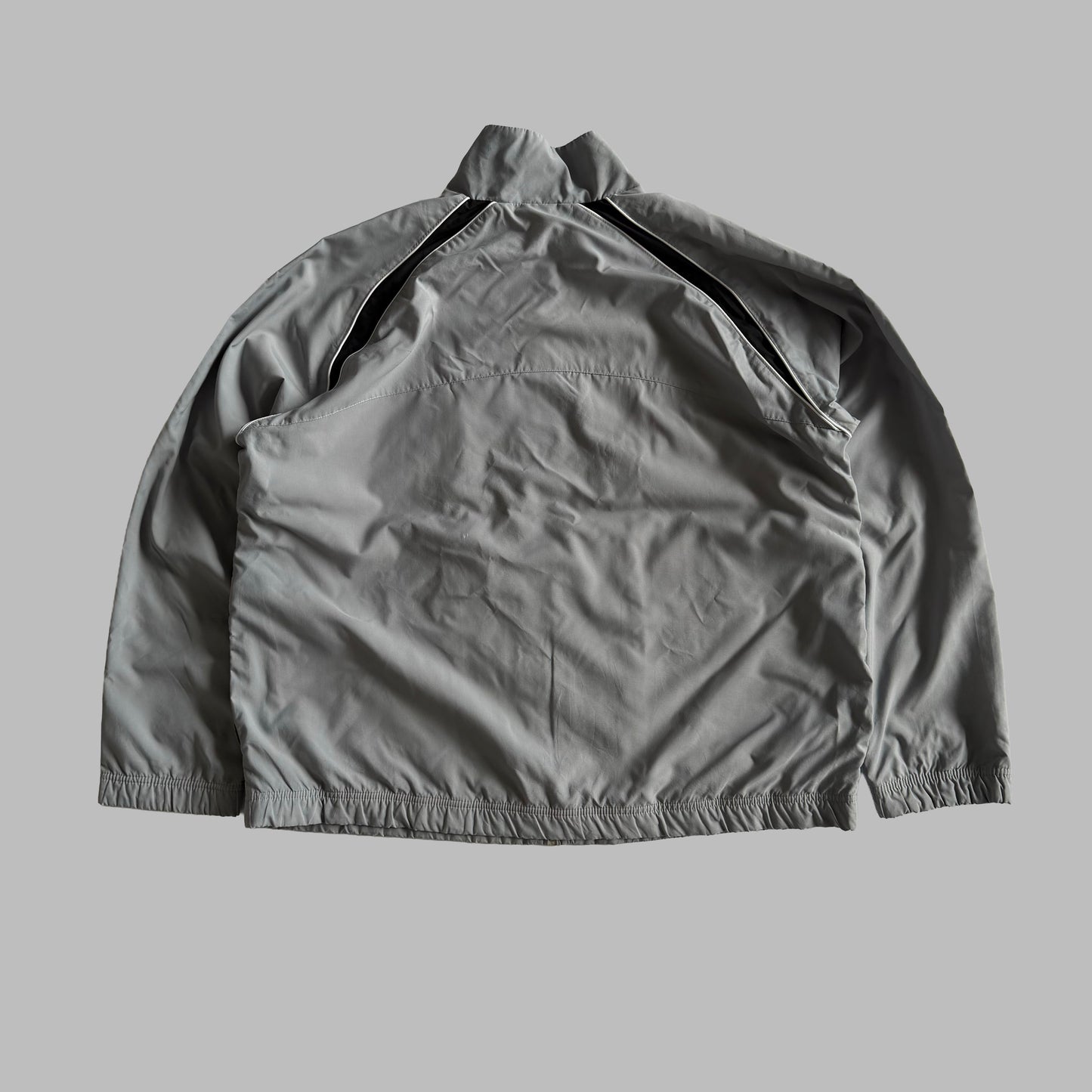 Y2K Nike Panelled Track Jacket - XXL