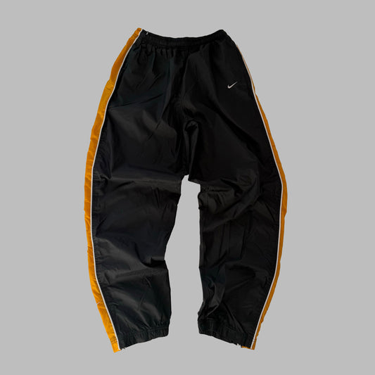 90s Nike Wide Leg Striped Track Pants - S