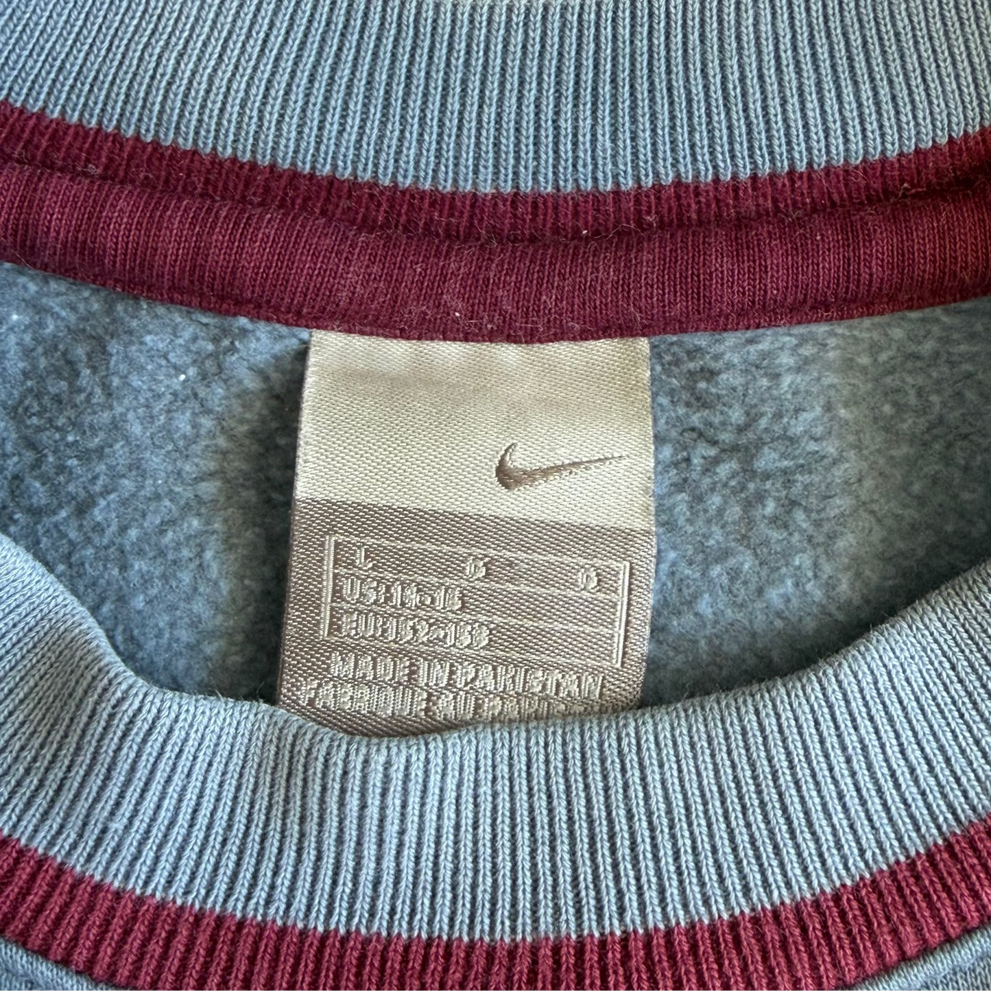 Y2K Nike Spell Out Sweatshirt - S