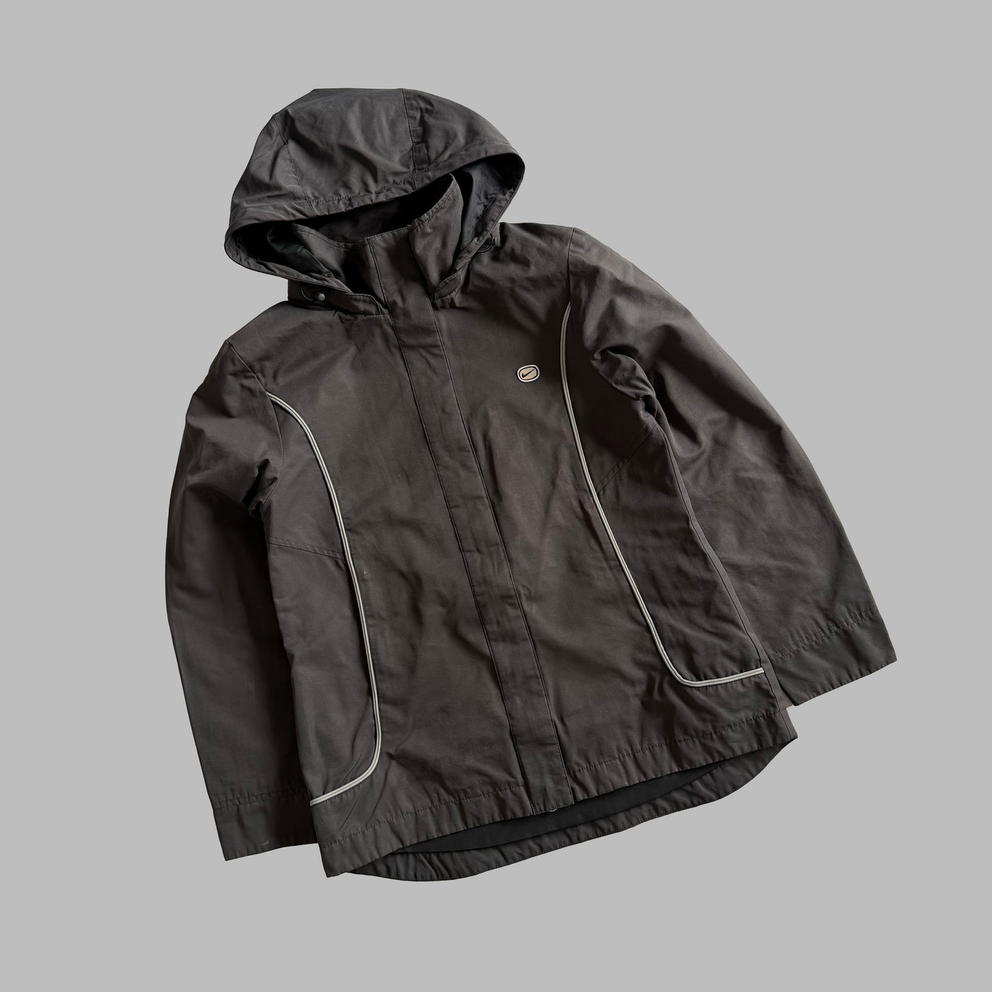 Y2K Nike Panelled Track Jacket - S