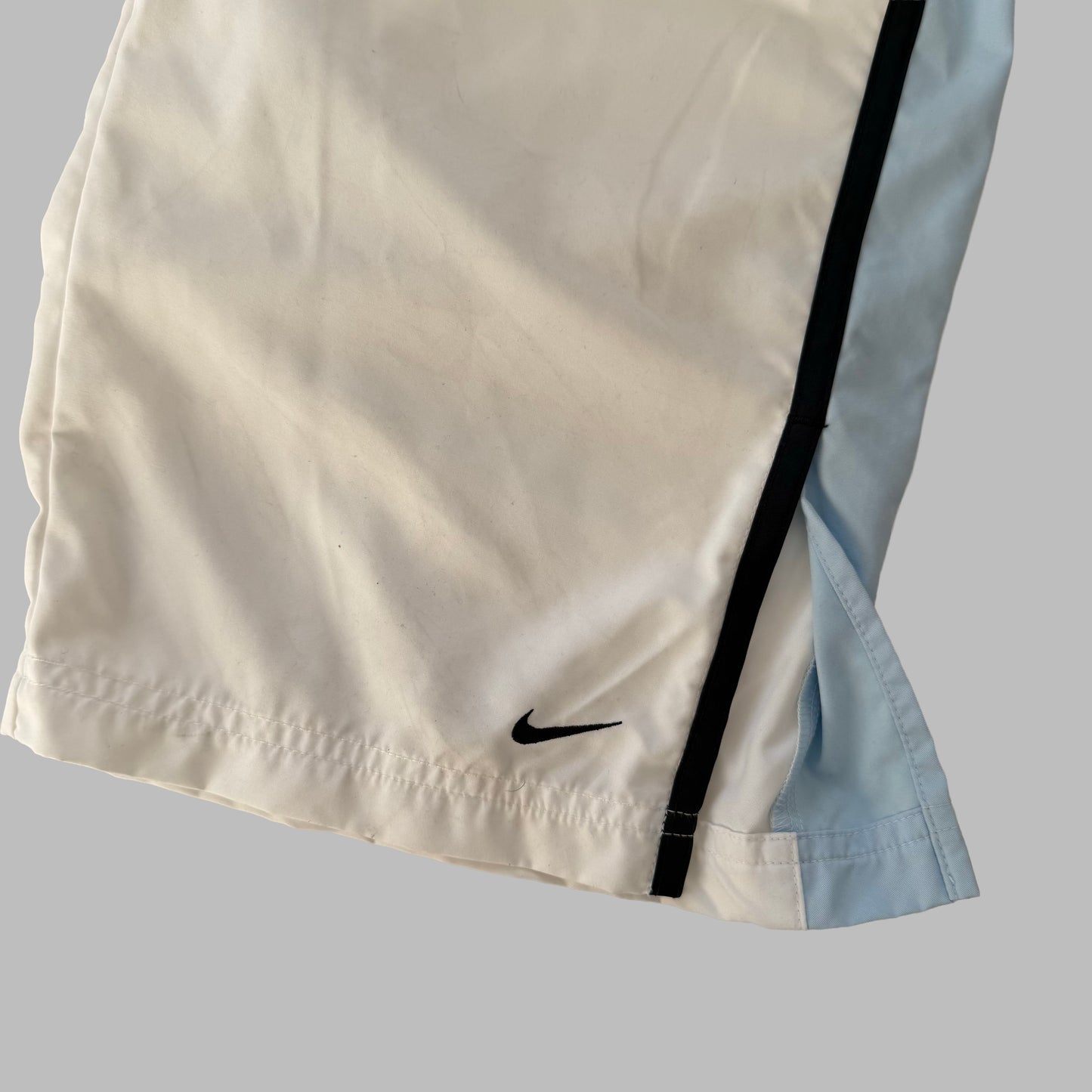 Y2K Nike Wide Leg Three Quarter Track Pants - XL