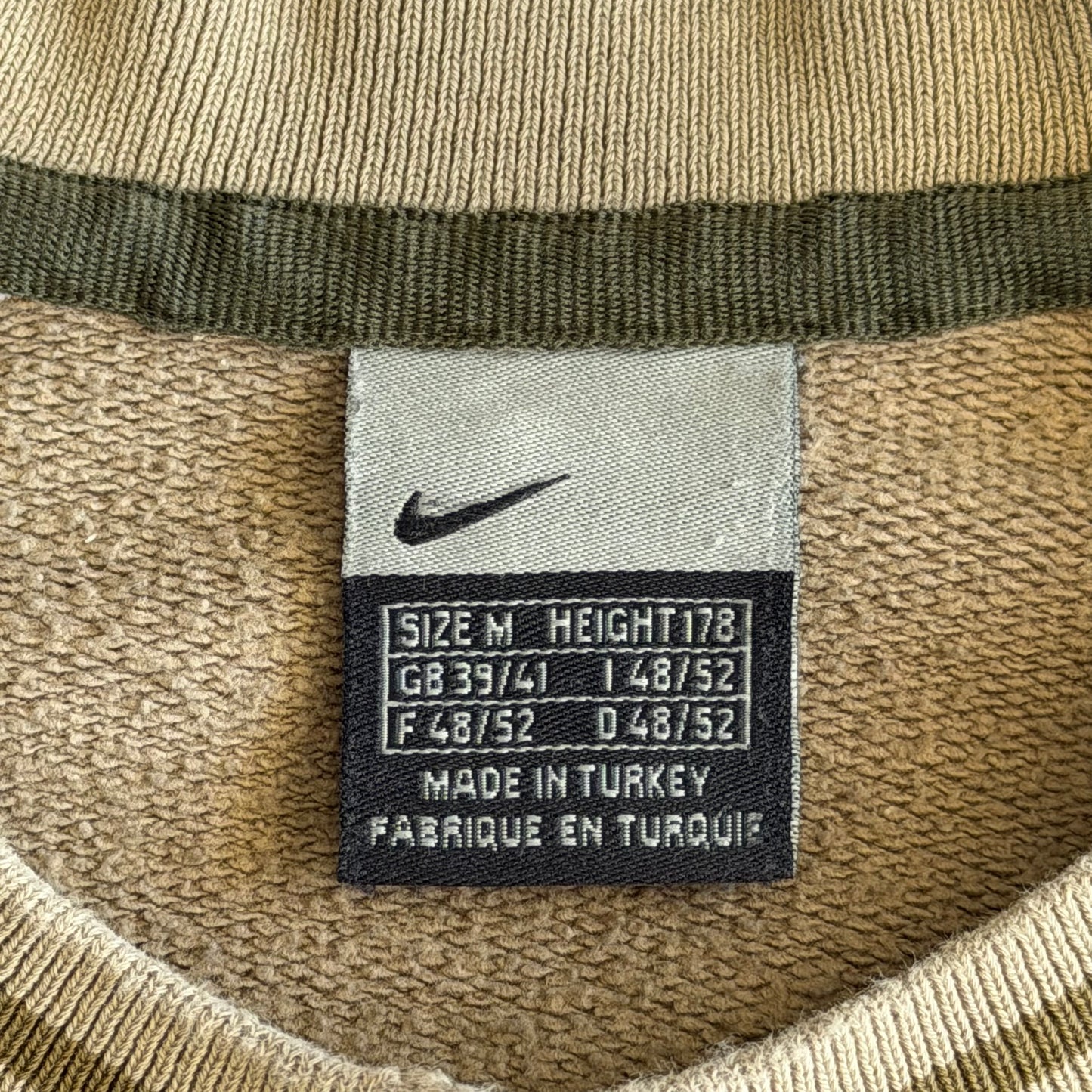 Y2K Nike Block Spell Out Sweatshirt - M