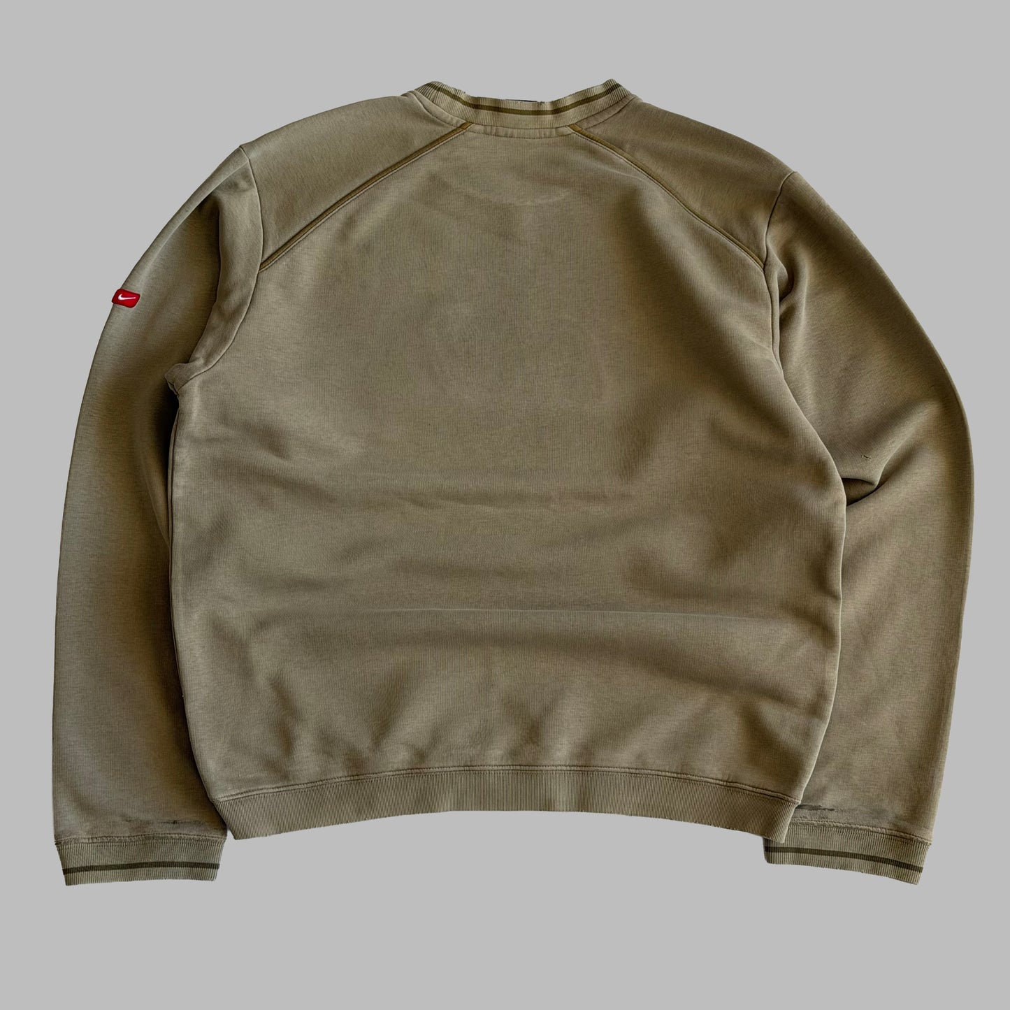 Y2K Nike Block Spell Out Sweatshirt - M