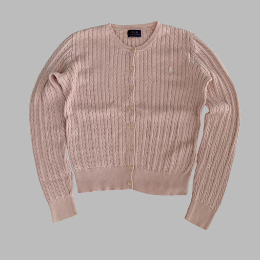 Ralph Lauren Cable Knit Cardigan - Medium