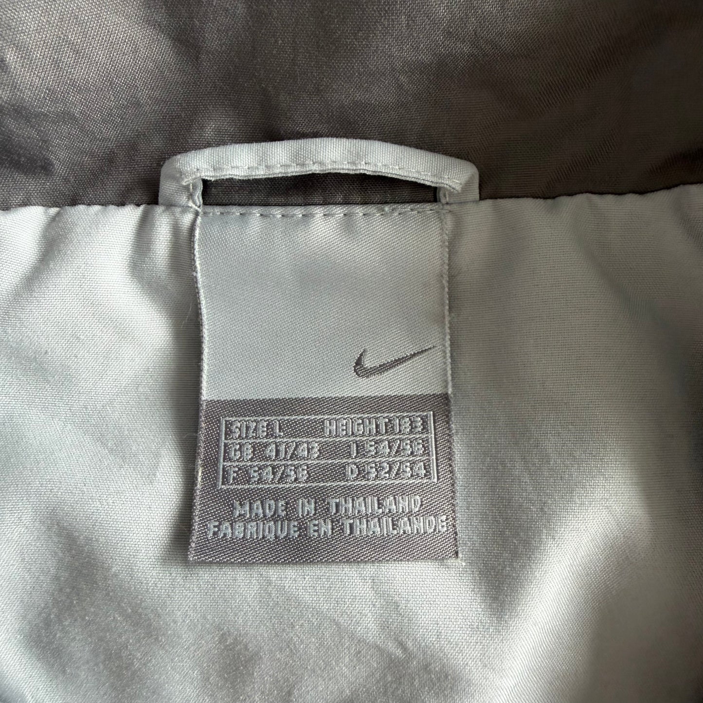 Y2K Nike Panelled Track Jacket - L