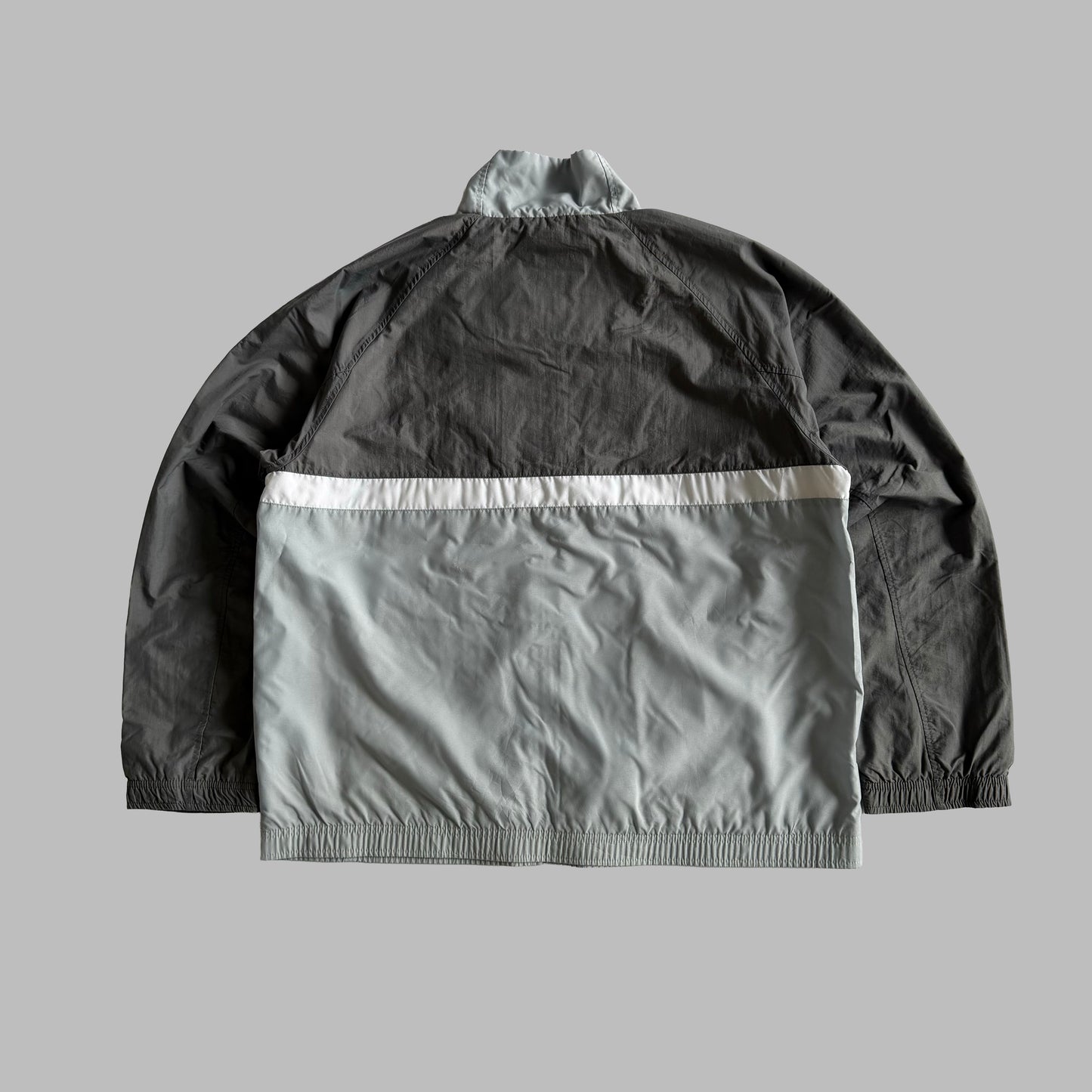 Y2K Nike Panelled Track Jacket - L