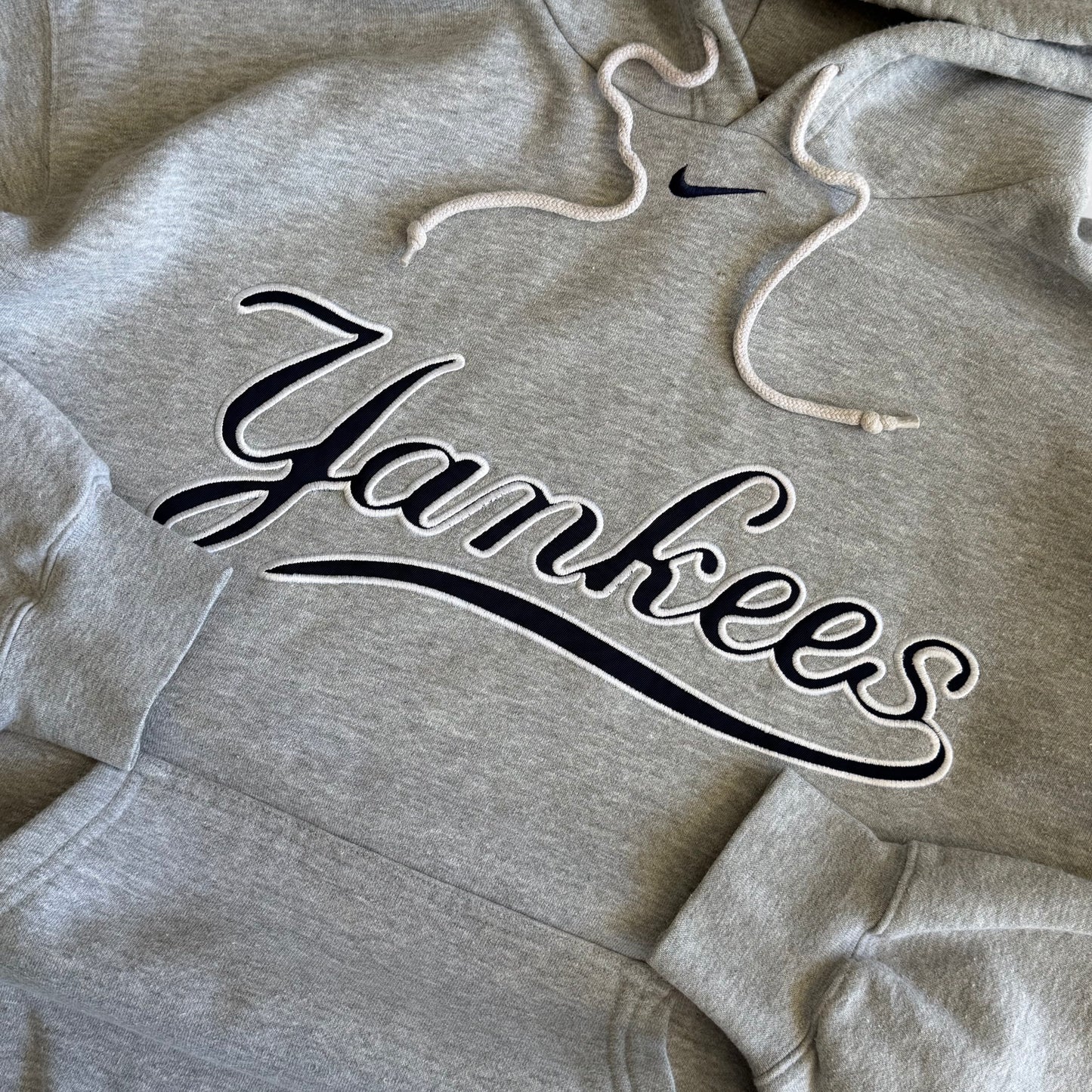 90s Nike Yankees Classic Hoodie - XL