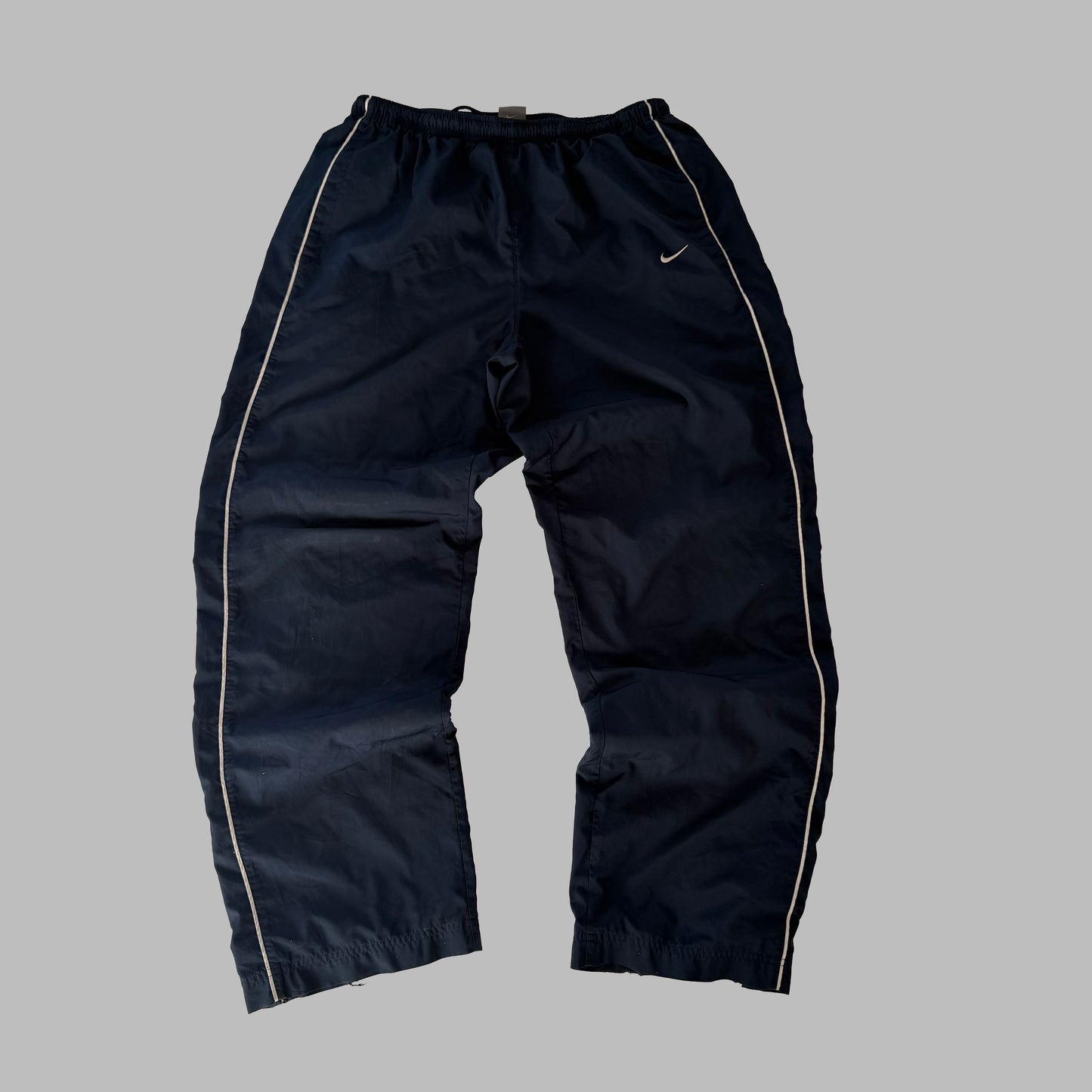 Y2K Nike Wide Leg Striped Pants - L