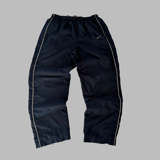 Y2K Nike Wide Leg Striped Pants - L