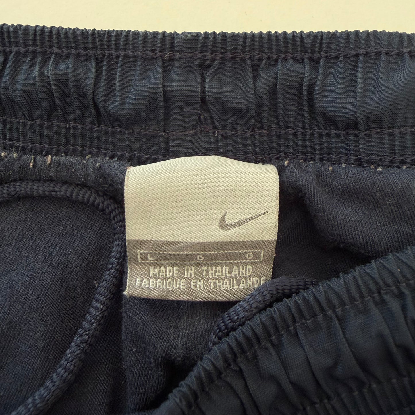 Y2K Nike Wide Leg Striped Pants - L