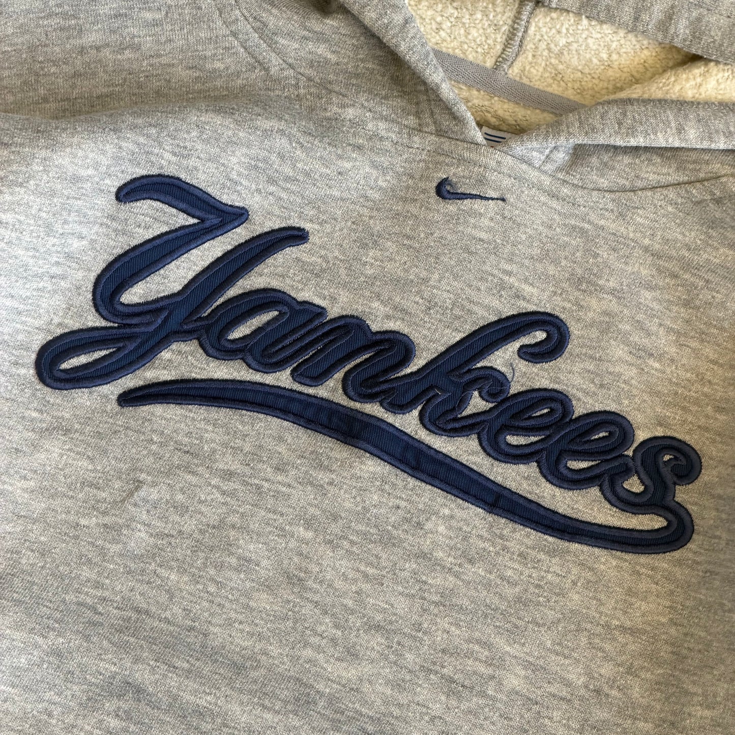 90s Nike Yankees Classic Hoodie - XS