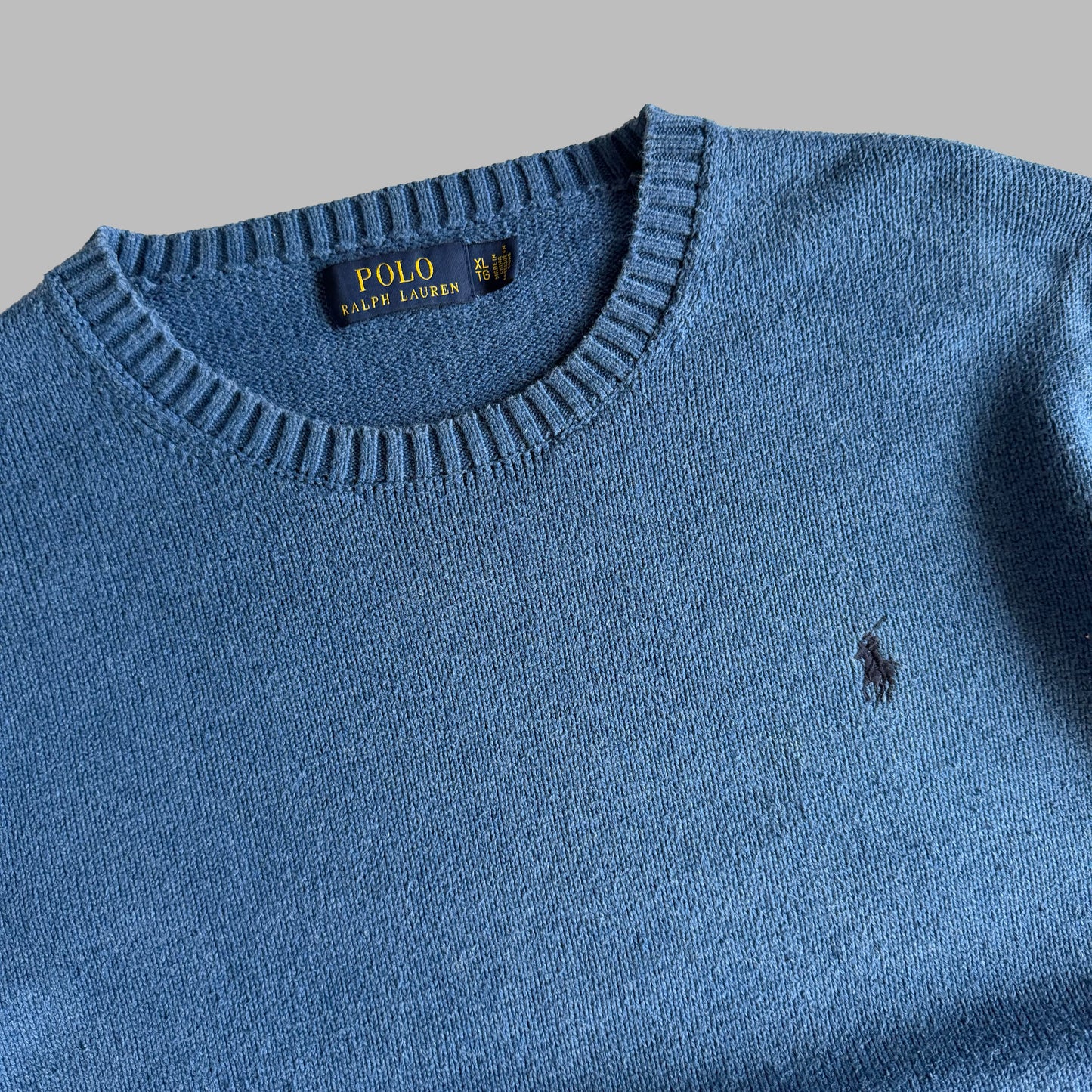Polo Ralph Lauren Cotton Knit Sweater - XL
