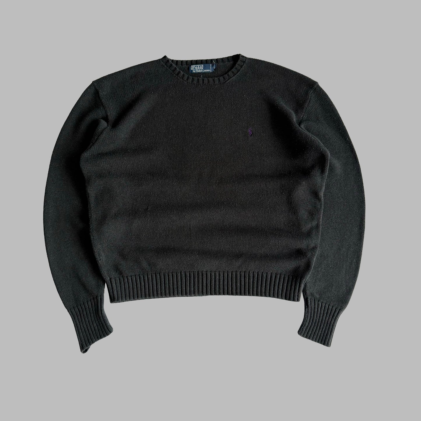 90s Polo Ralph Lauren Cotton Knit Sweater -  L