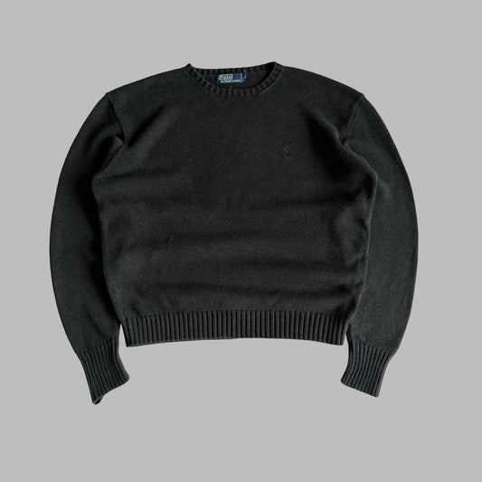 90s Polo Ralph Lauren Cotton Knit Sweater -  L