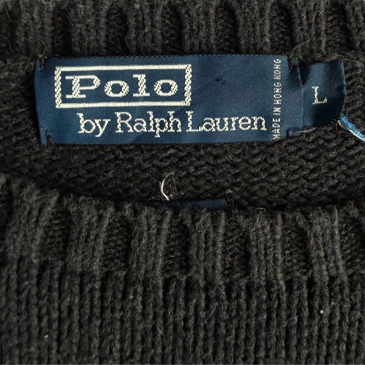 90s Polo Ralph Lauren Cotton Knit Sweater -  L