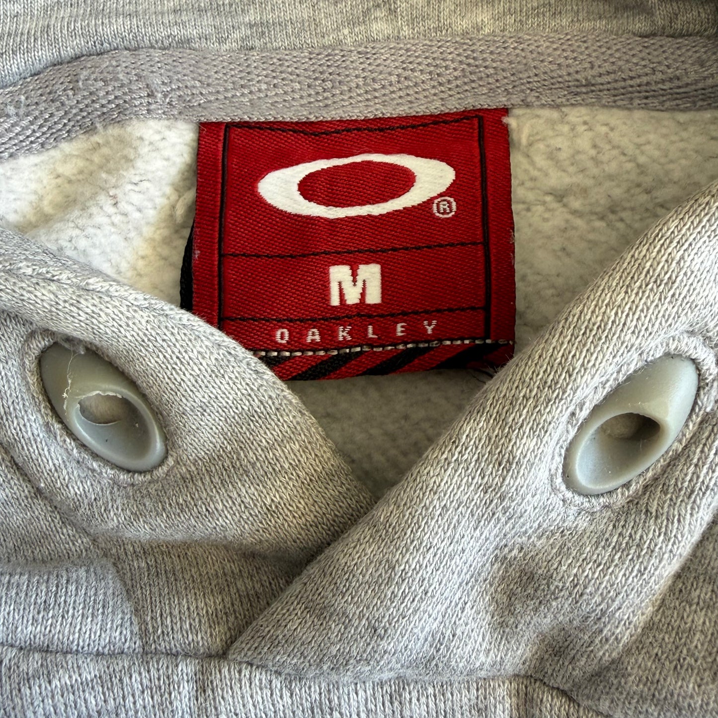 Y2k Oakley Ellipse Hoodie - L