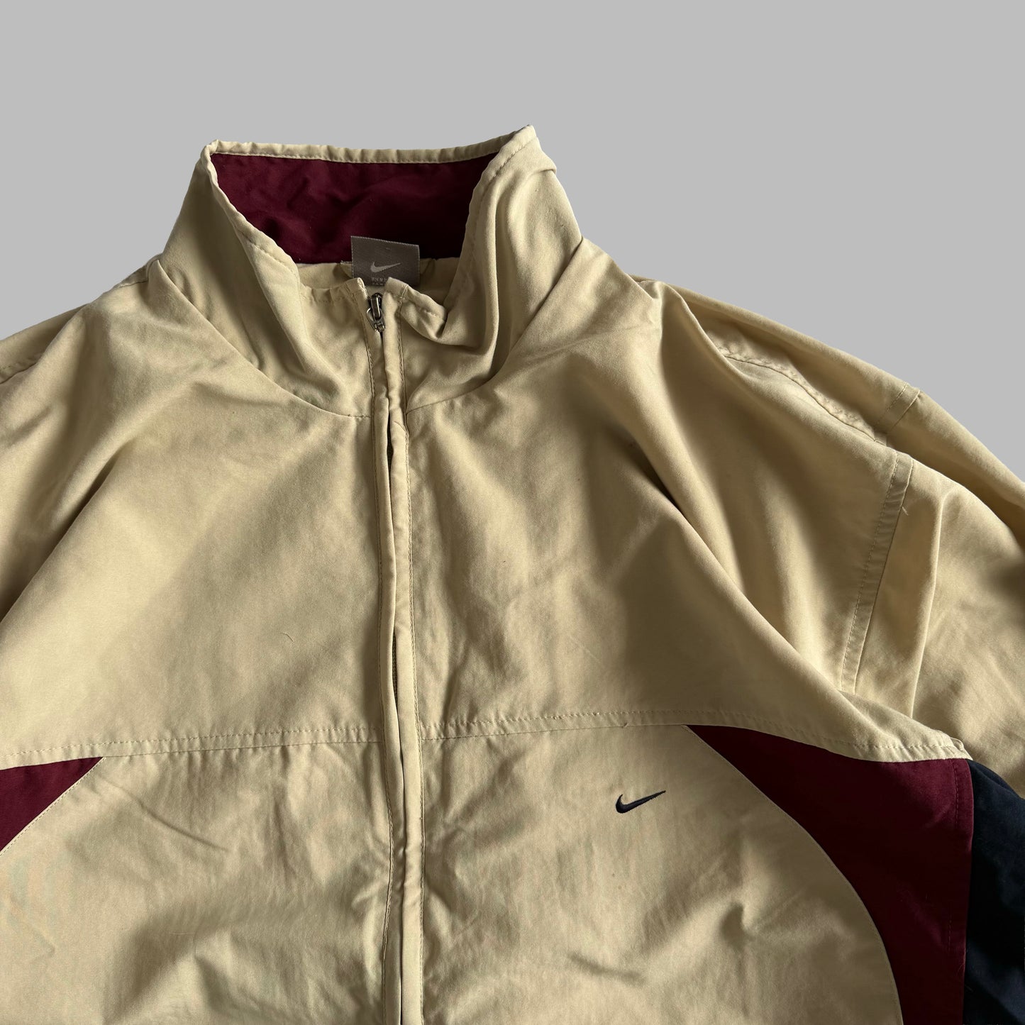 Y2K Nike Panelled Track Jacket - L