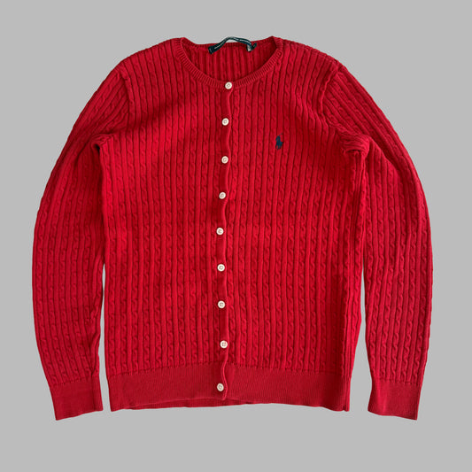 Ralph Lauren Cable Knit Cardigan - Medium