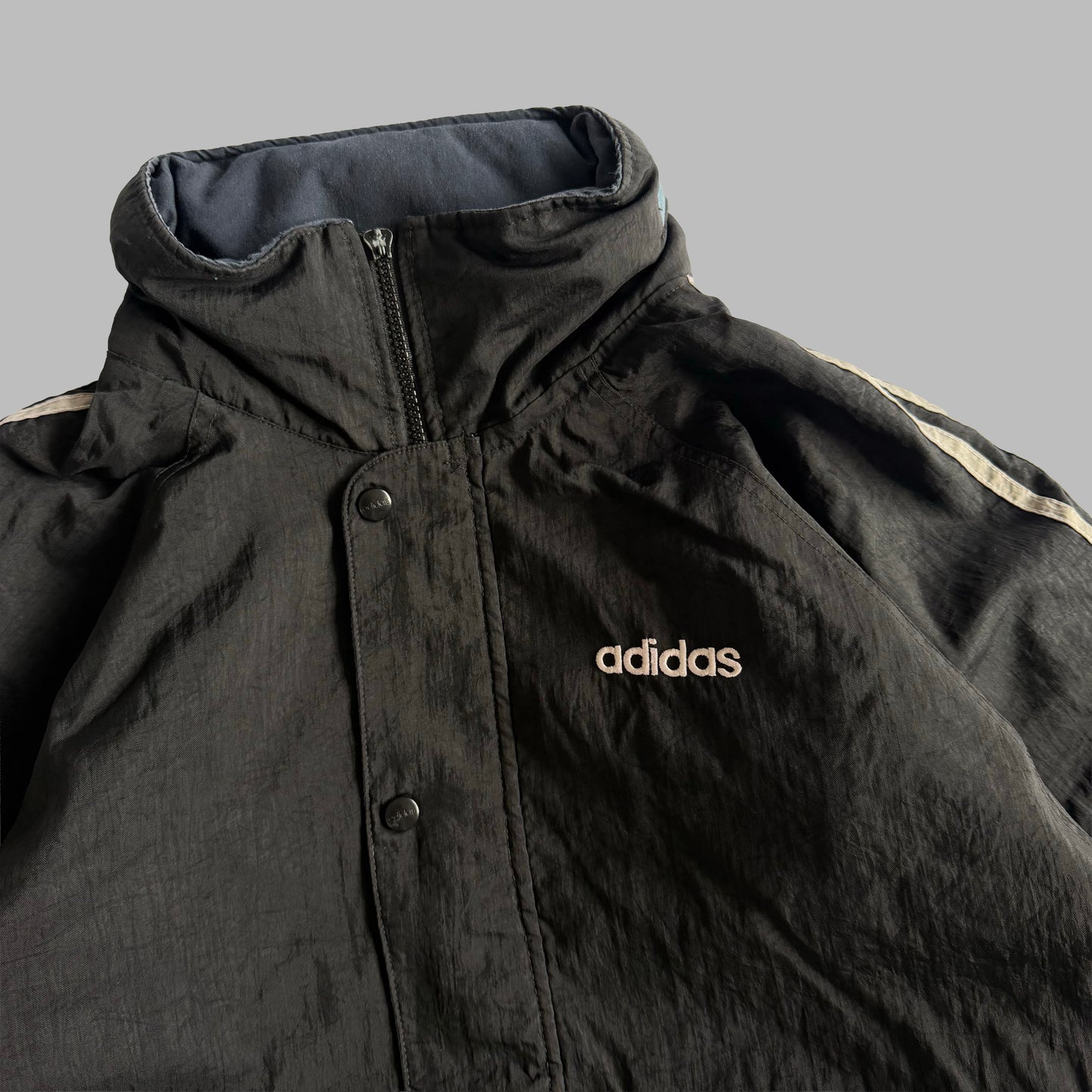 90s Adidas Heavyweight Track Jacket - L