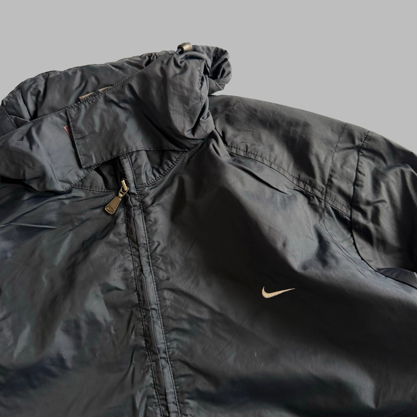 Y2K Nike Classic Swoosh Track Jacket - XL