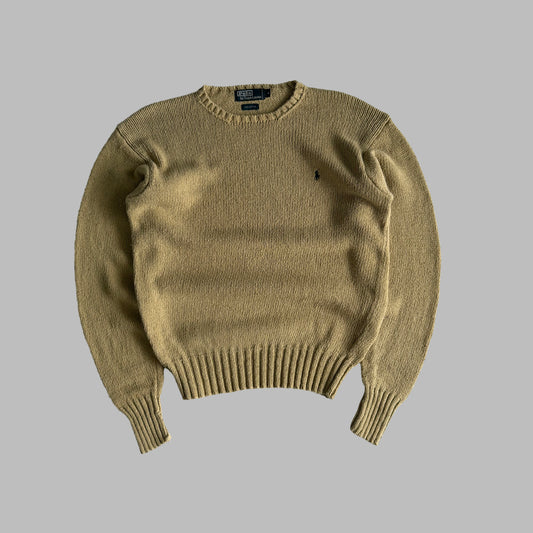90s Polo Ralph Lauren Heavyweight Knit Sweater - L